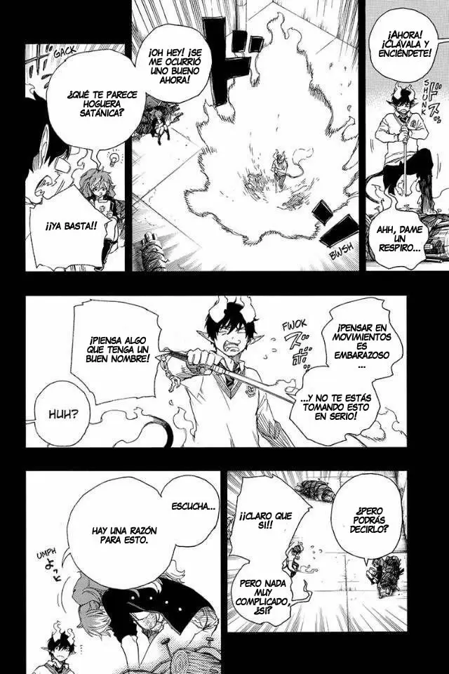 Ao no Exorcist capítulo 79, página 10