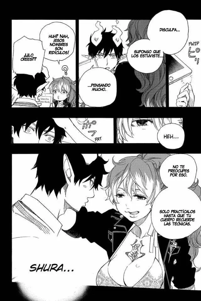 Ao no Exorcist capítulo 79, página 12