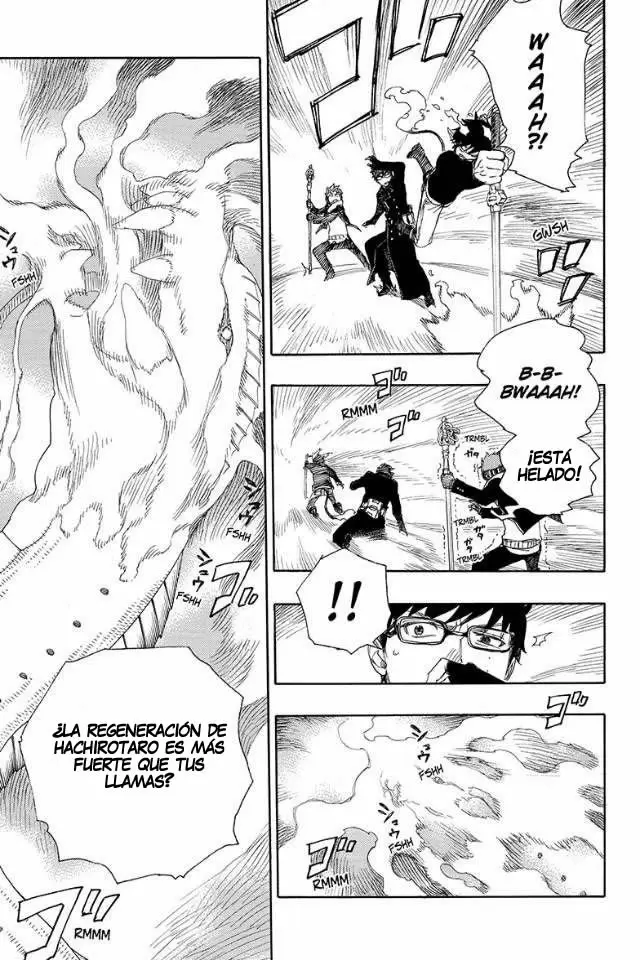 Ao no Exorcist capítulo 79, página 17