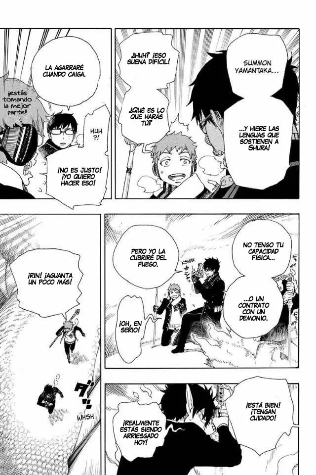 Ao no Exorcist capítulo 79, página 19