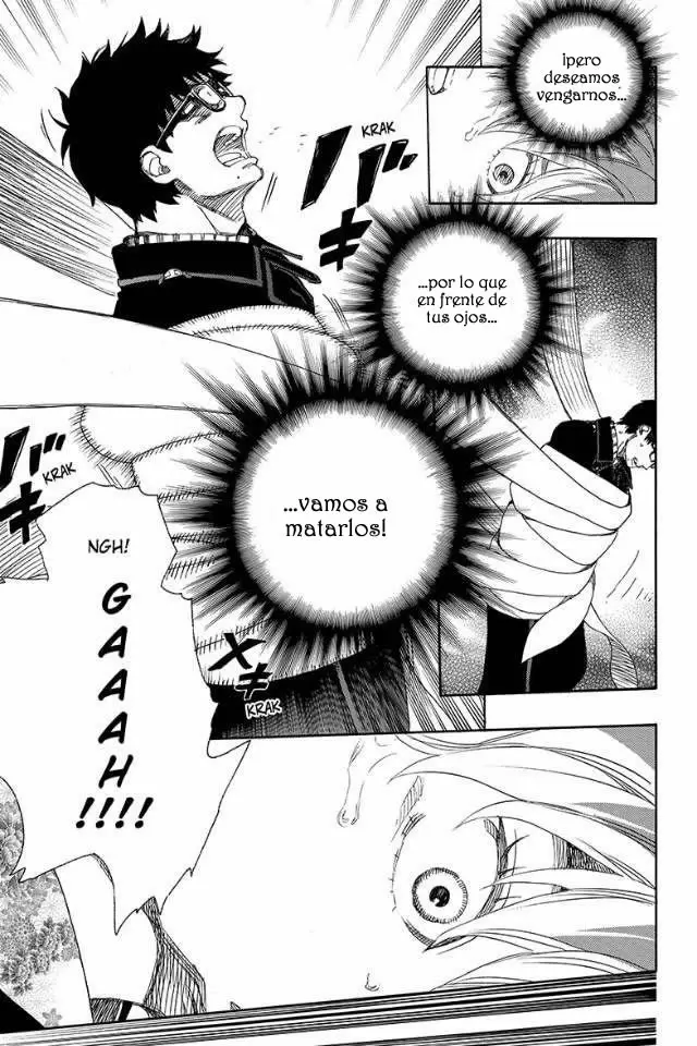 Ao no Exorcist capítulo 79, página 23