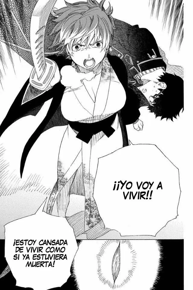 Ao no Exorcist capítulo 79, página 27