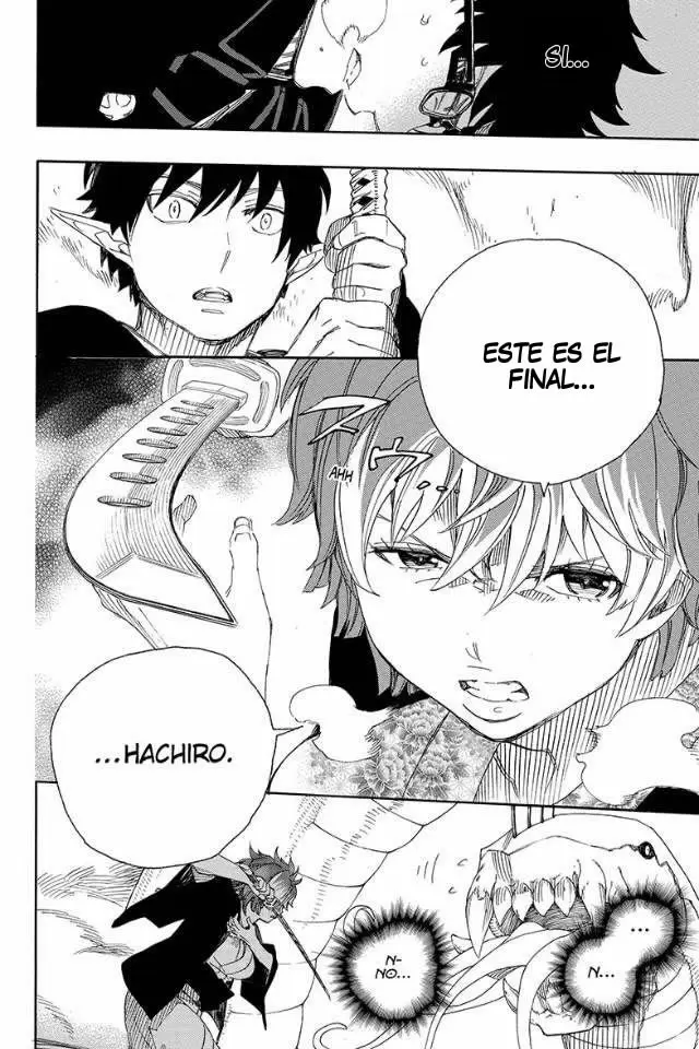 Ao no Exorcist capítulo 79, página 28
