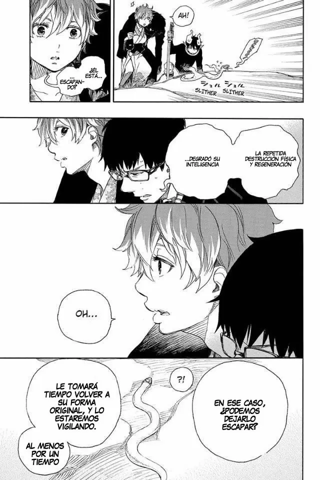 Ao no Exorcist capítulo 79, página 35