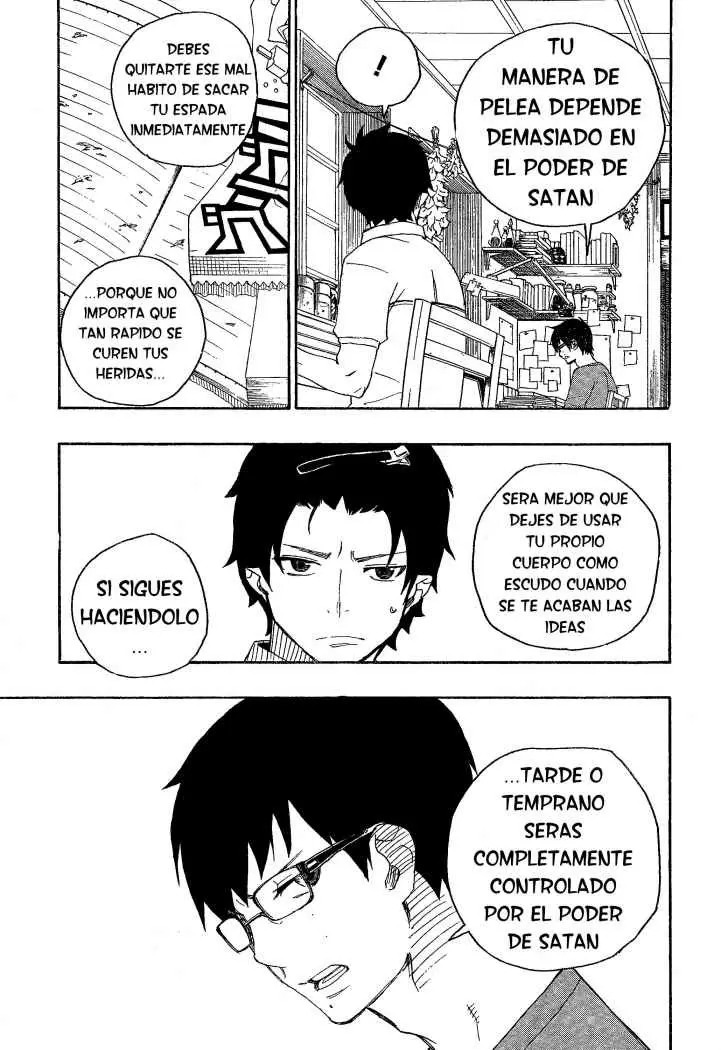 Ao no Exorcist capítulo 8, página 9