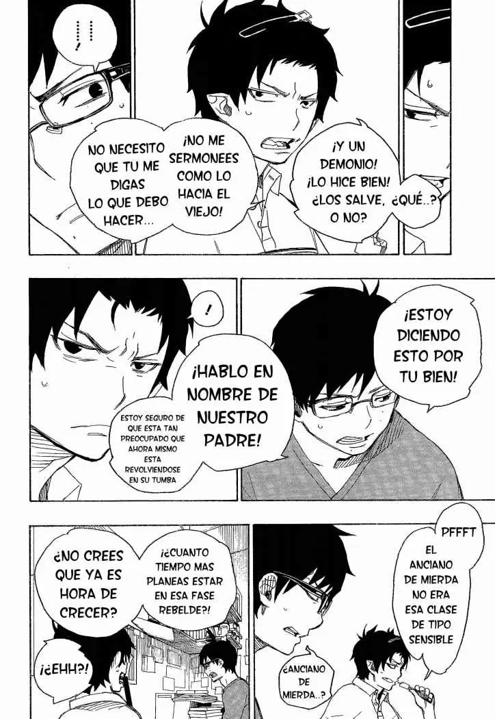 Ao no Exorcist capítulo 8, página 10