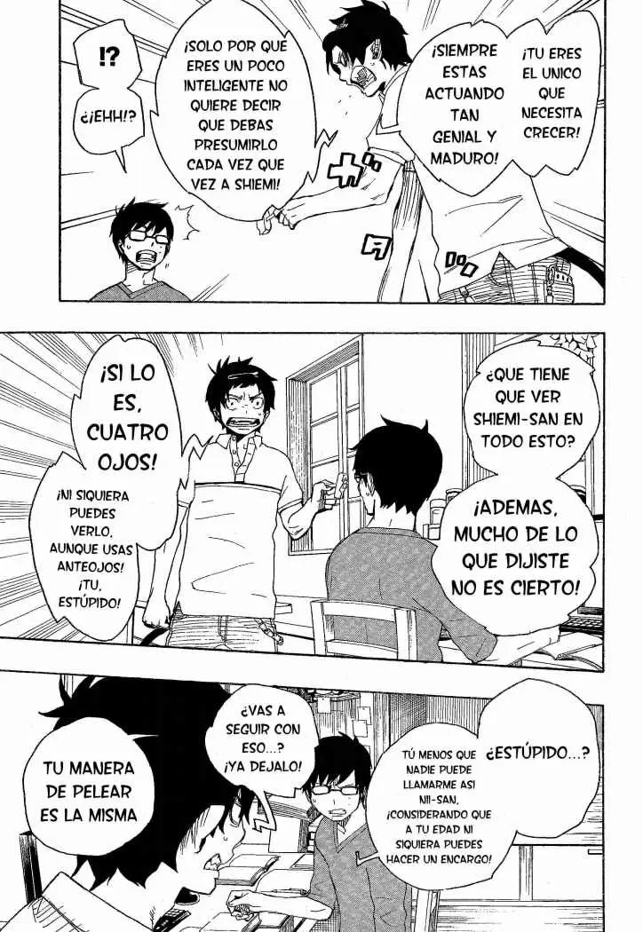 Ao no Exorcist capítulo 8, página 11