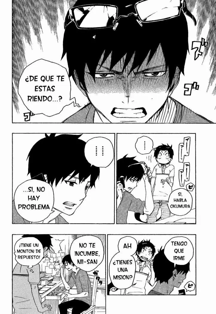 Ao no Exorcist capítulo 8, página 14