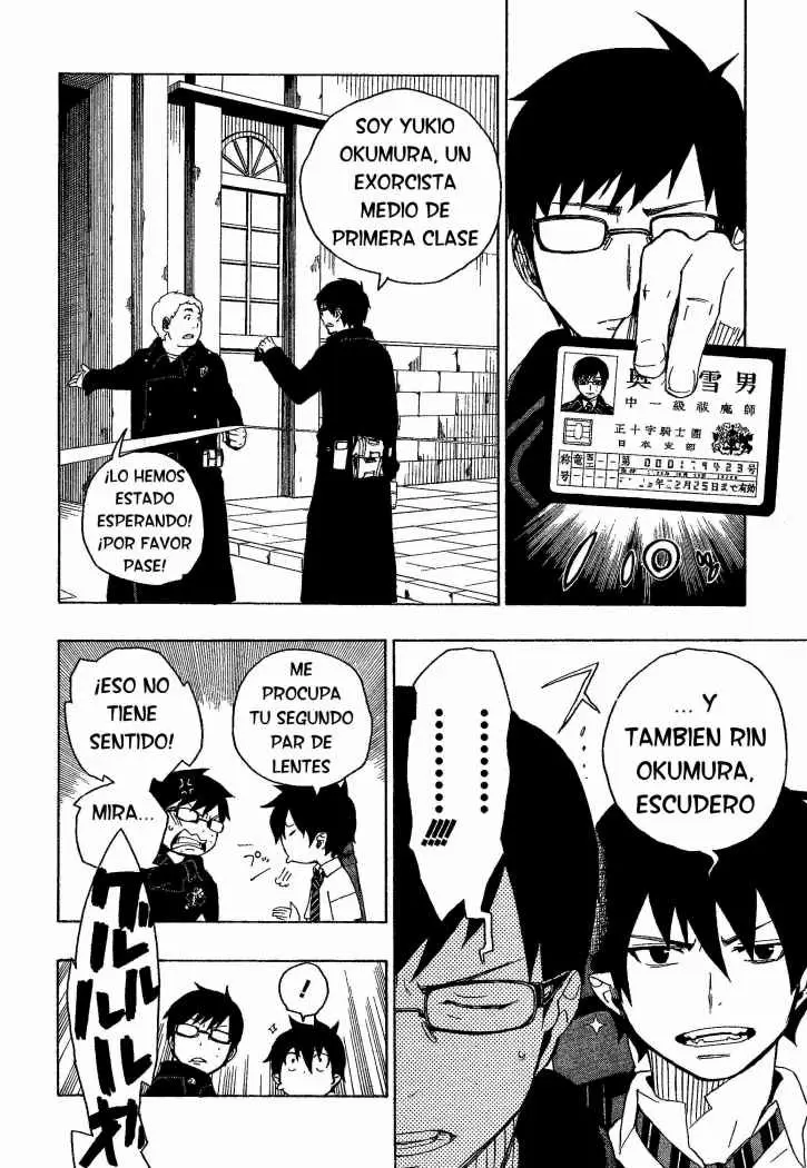 Ao no Exorcist capítulo 8, página 16