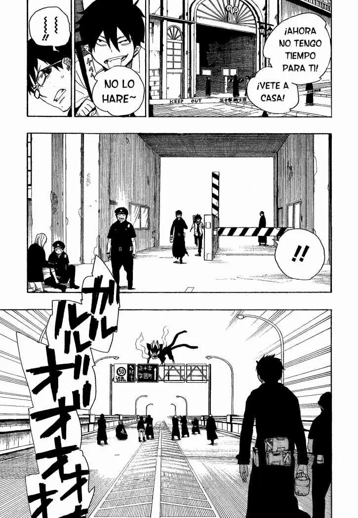 Ao no Exorcist capítulo 8, página 17