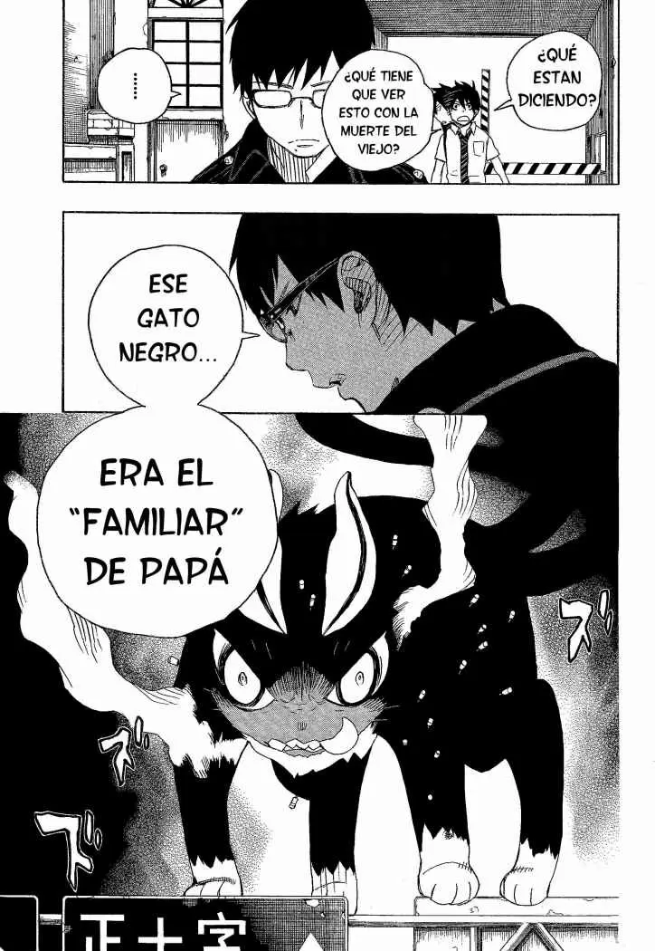 Ao no Exorcist capítulo 8, página 19