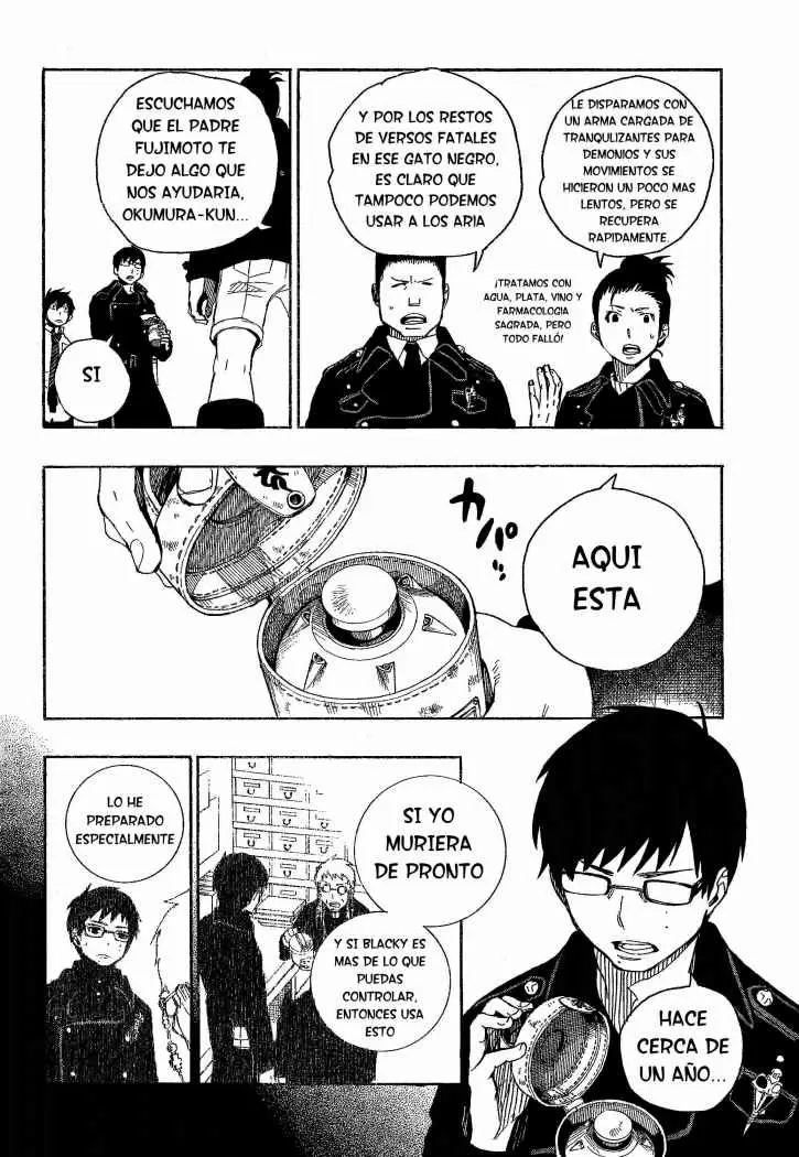 Ao no Exorcist capítulo 8, página 22