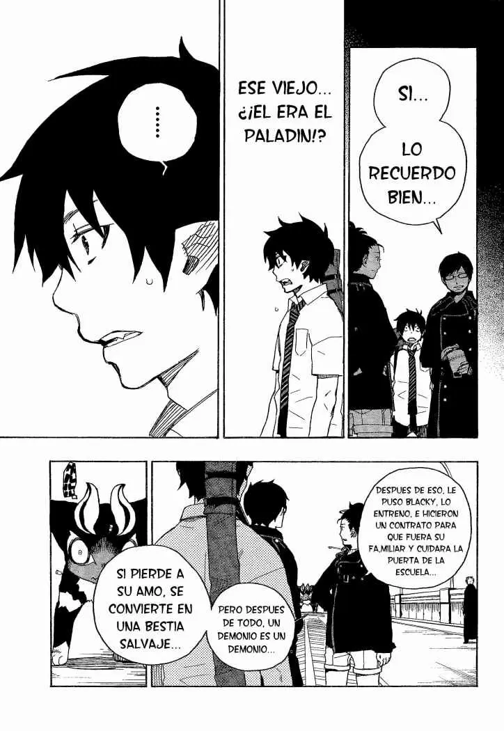 Ao no Exorcist capítulo 8, página 27