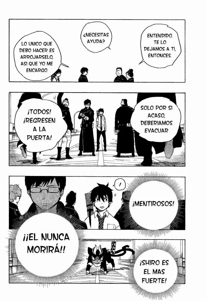 Ao no Exorcist capítulo 8, página 28