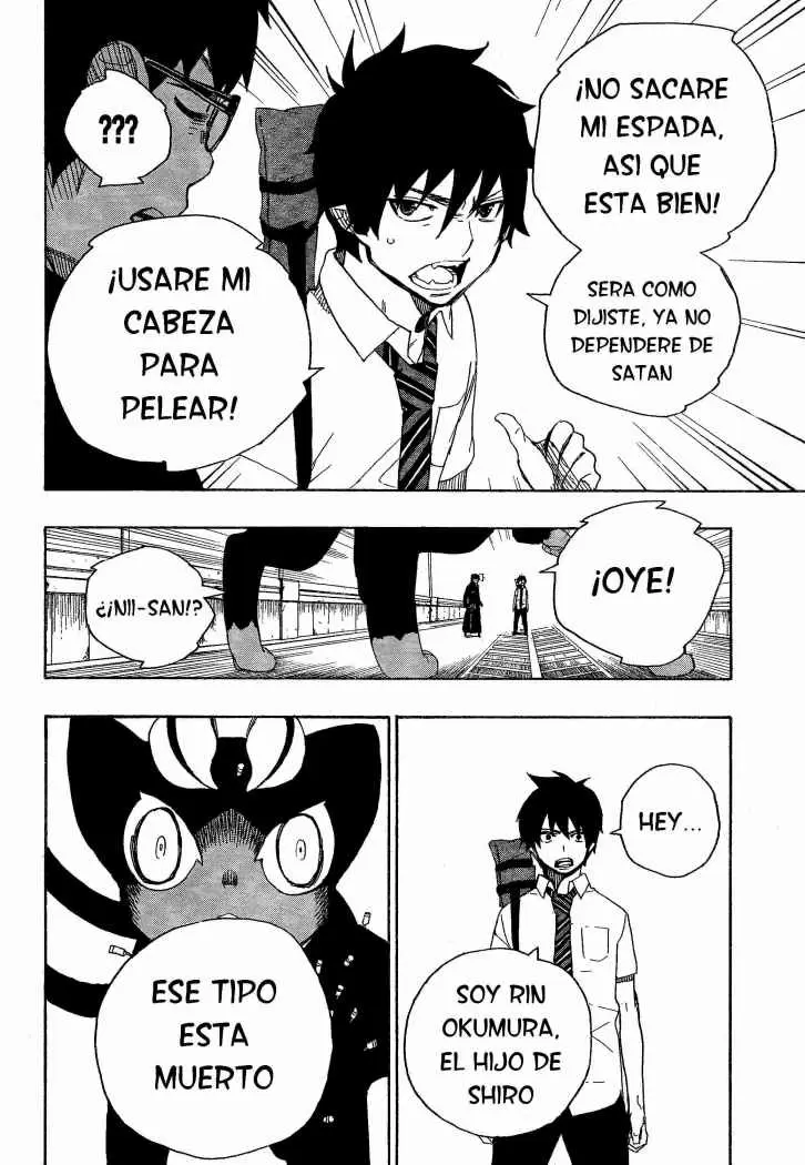 Ao no Exorcist capítulo 8, página 32