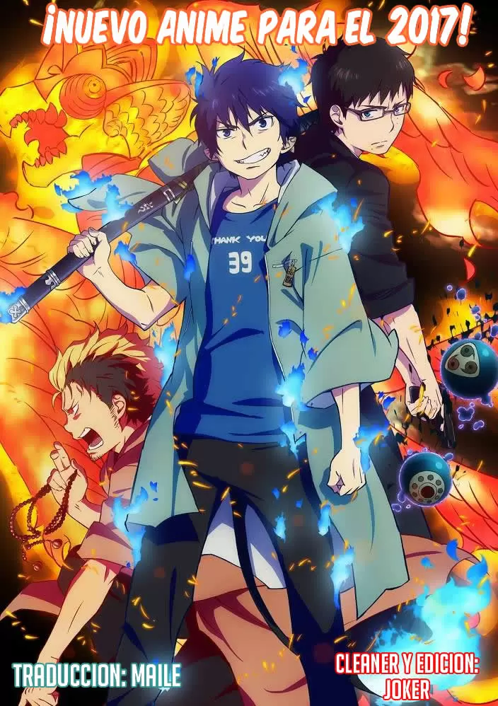 Ao no Exorcist capítulo 80, página 4