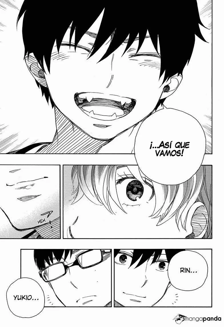 Ao no Exorcist capítulo 80, página 11
