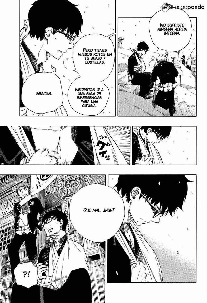 Ao no Exorcist capítulo 80, página 17
