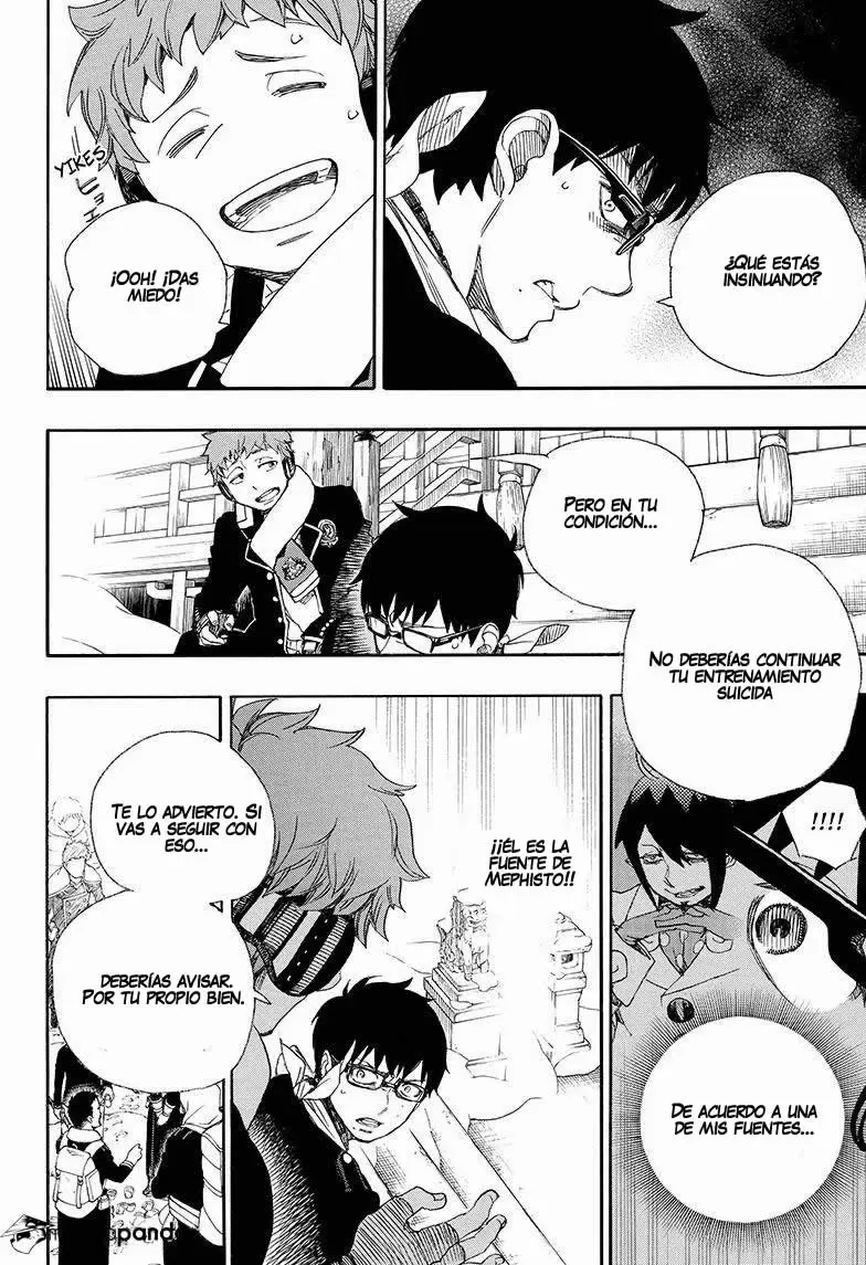 Ao no Exorcist capítulo 80, página 20
