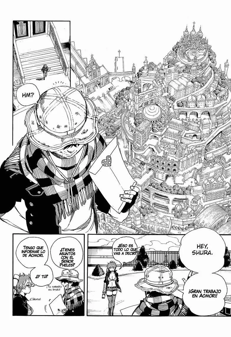 Ao no Exorcist capítulo 81, página 4