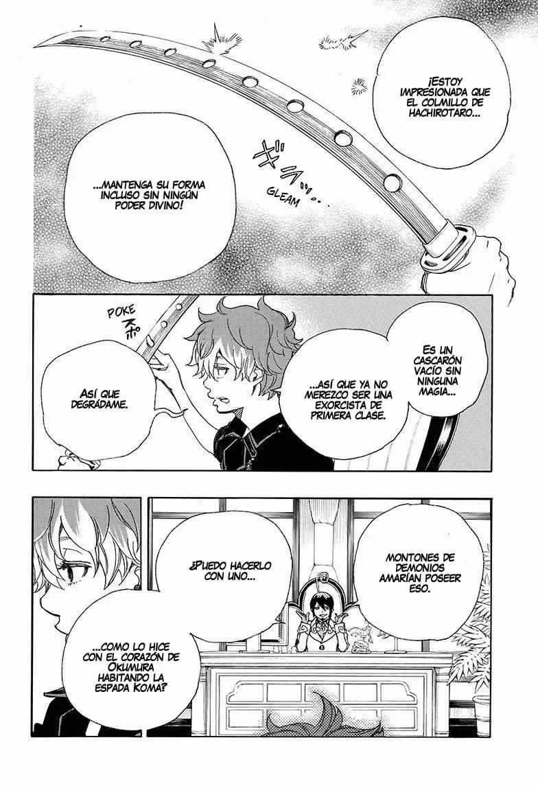 Ao no Exorcist capítulo 81, página 6
