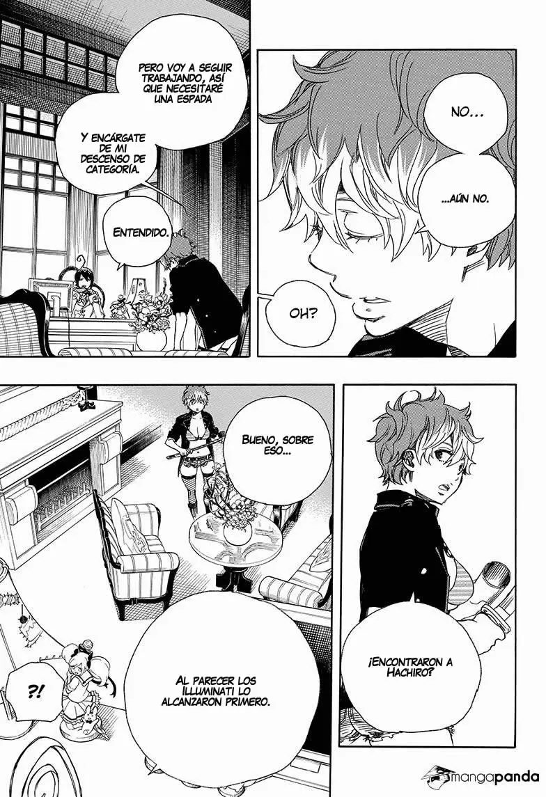 Ao no Exorcist capítulo 81, página 7