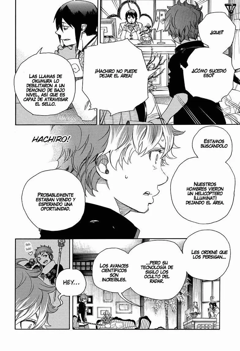 Ao no Exorcist capítulo 81, página 8