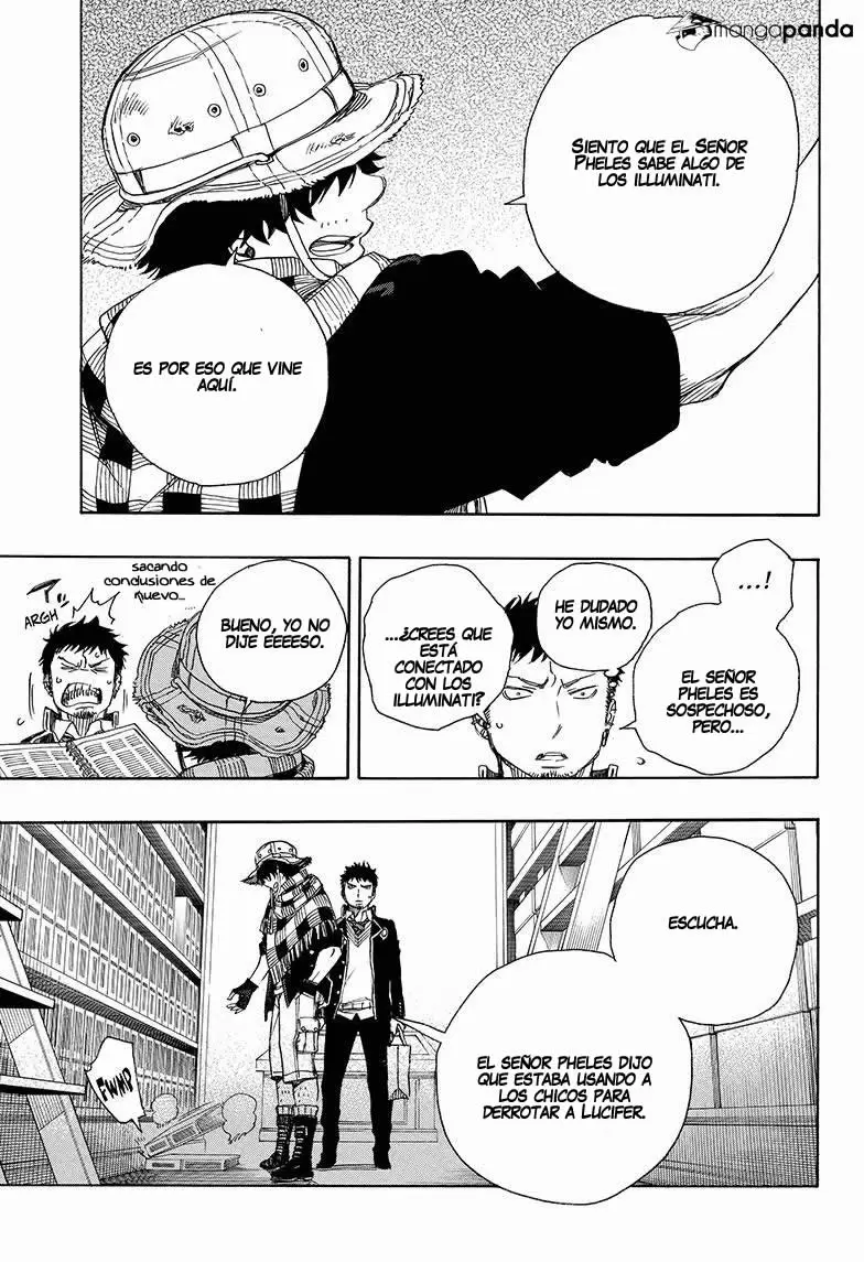 Ao no Exorcist capítulo 81, página 22