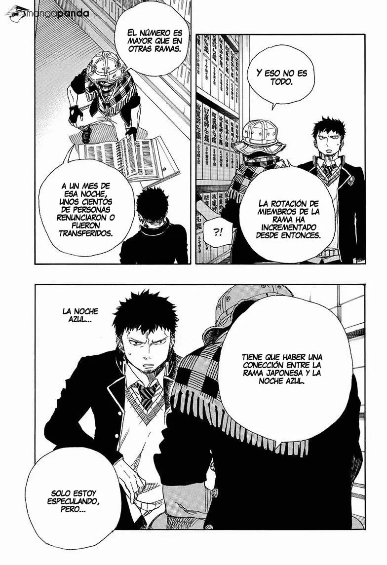 Ao no Exorcist capítulo 81, página 24