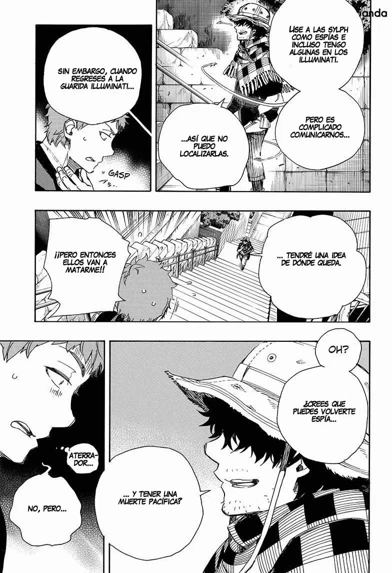 Ao no Exorcist capítulo 81, página 32