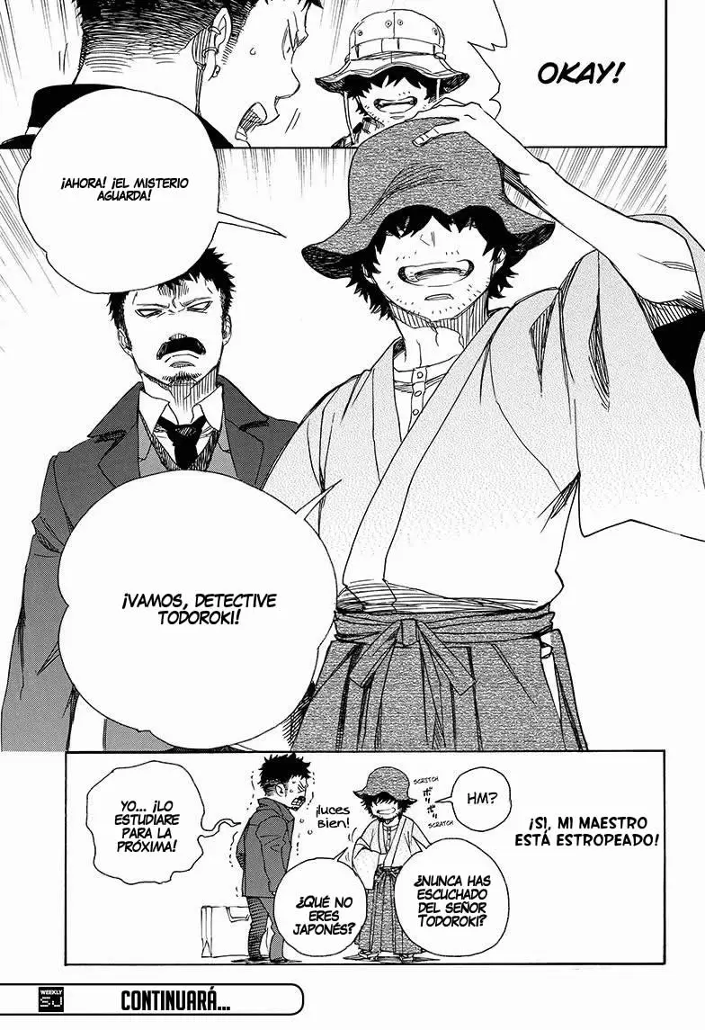 Ao no Exorcist capítulo 81, página 36