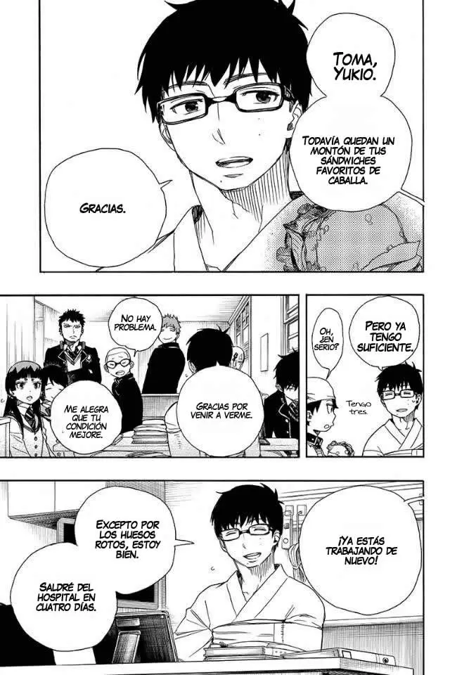 Ao no Exorcist capítulo 82, página 5