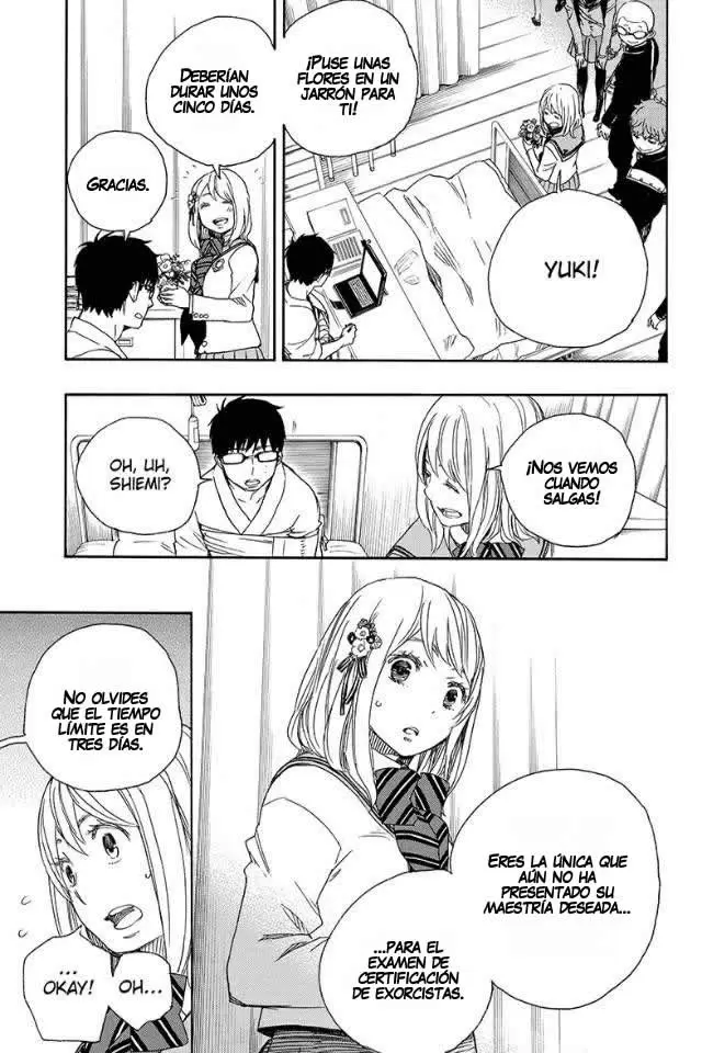 Ao no Exorcist capítulo 82, página 7