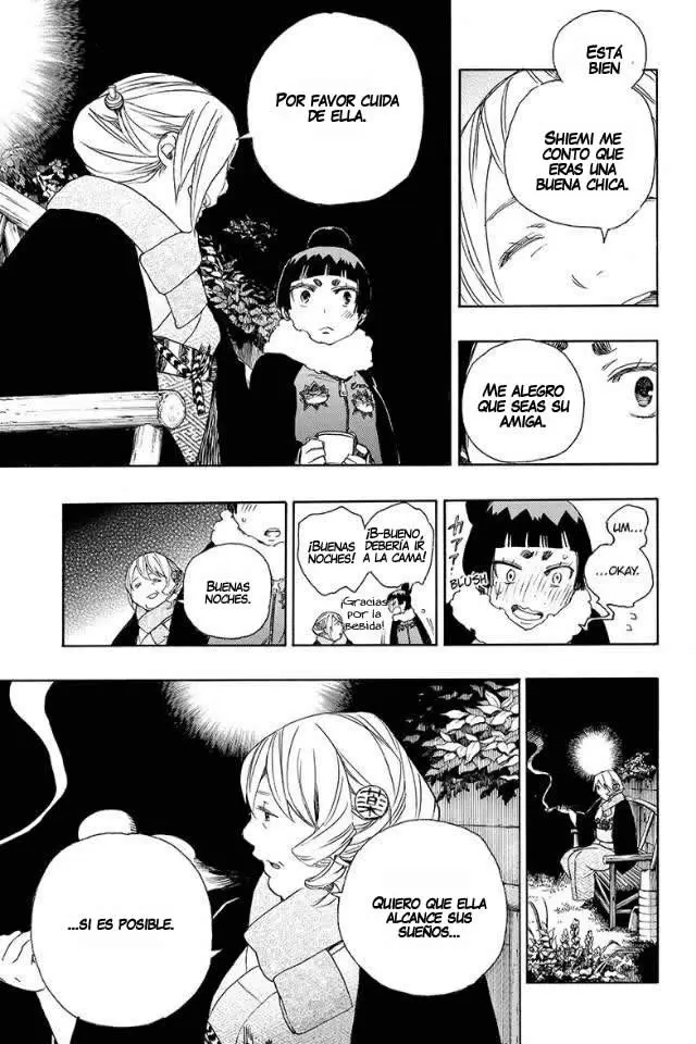 Ao no Exorcist capítulo 82, página 27