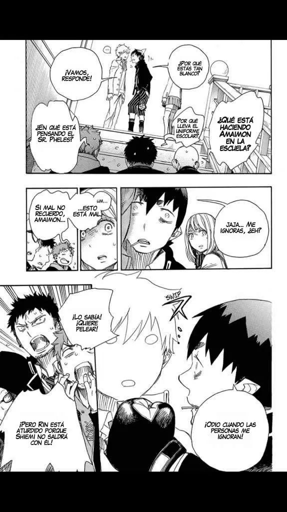 Ao no Exorcist capítulo 83, página 7