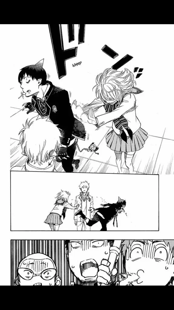 Ao no Exorcist capítulo 83, página 8