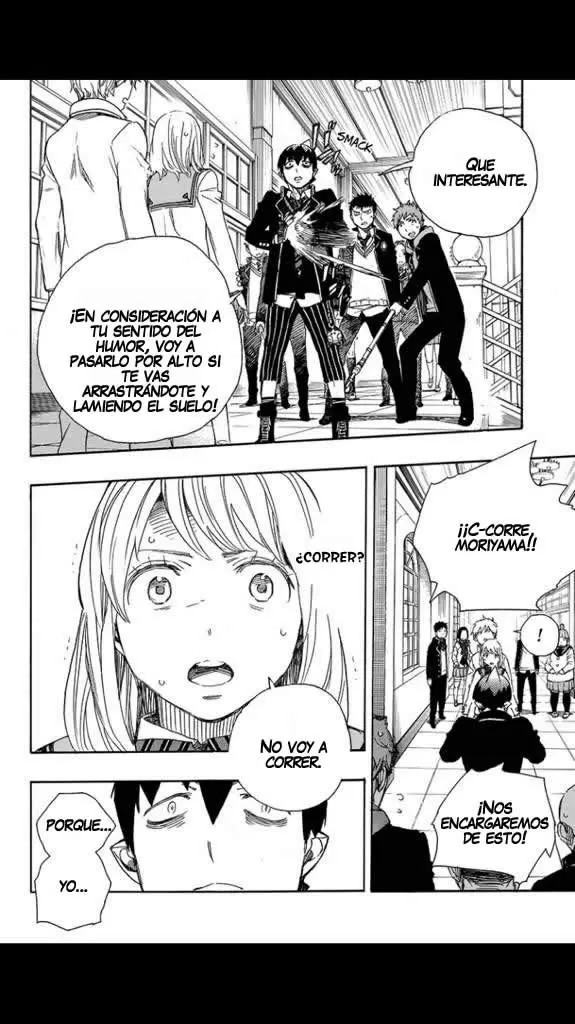 Ao no Exorcist capítulo 83, página 10