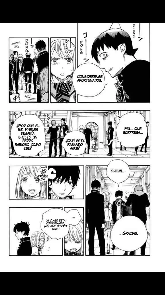 Ao no Exorcist capítulo 83, página 14