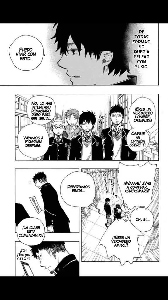 Ao no Exorcist capítulo 83, página 17