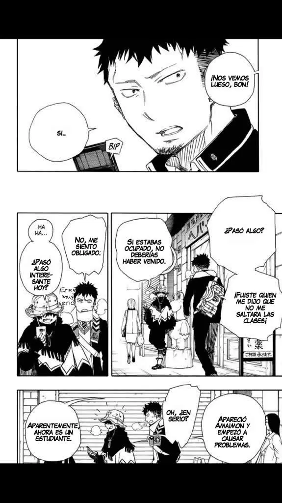 Ao no Exorcist capítulo 83, página 18