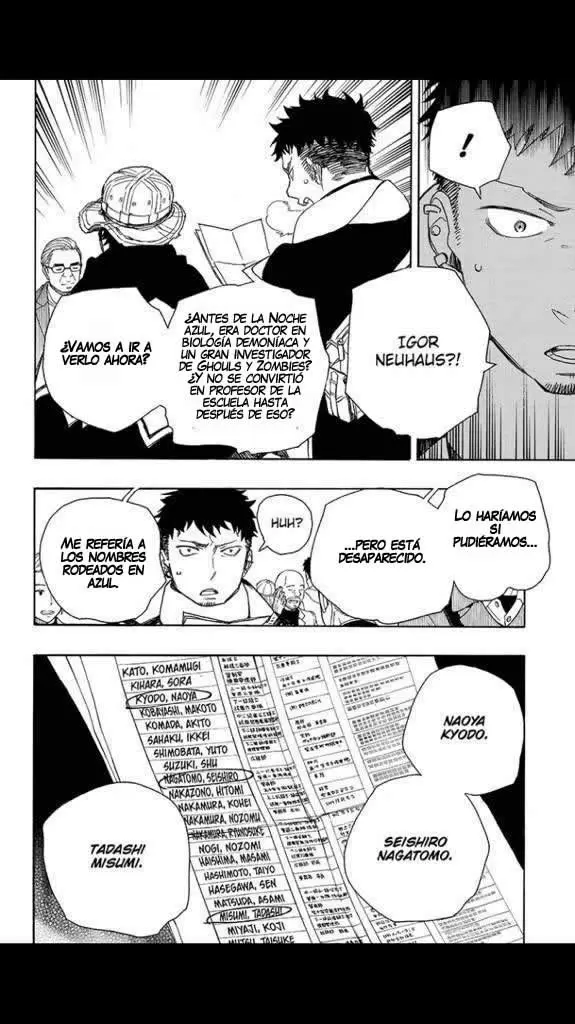 Ao no Exorcist capítulo 83, página 20