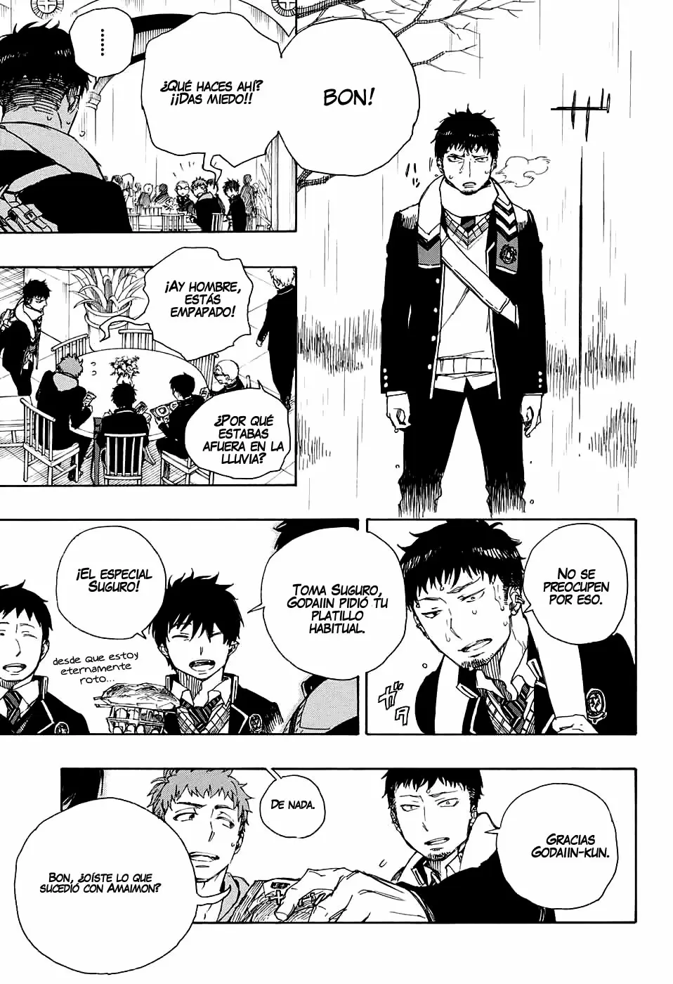 Ao no Exorcist capítulo 84, página 7