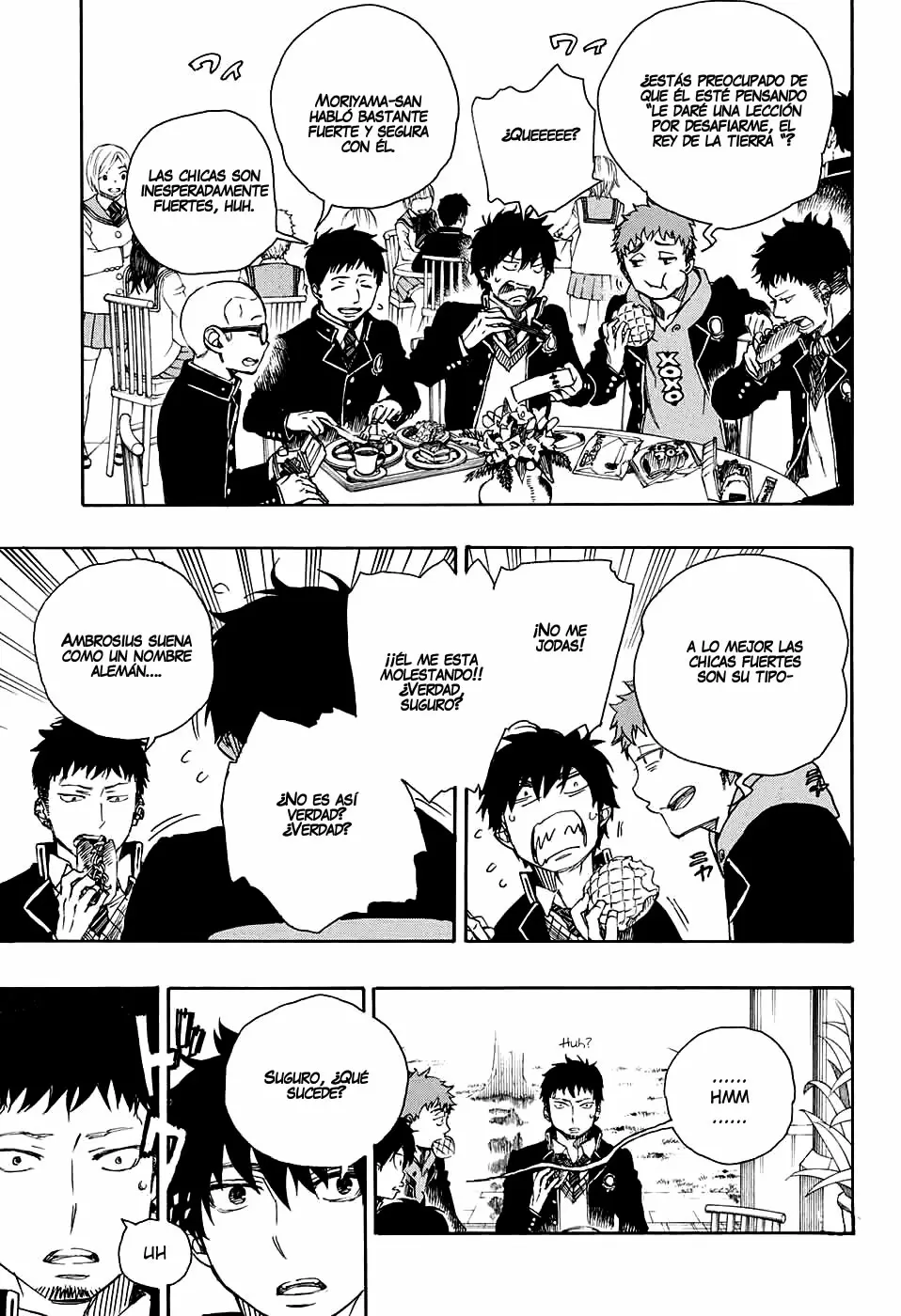 Ao no Exorcist capítulo 84, página 9