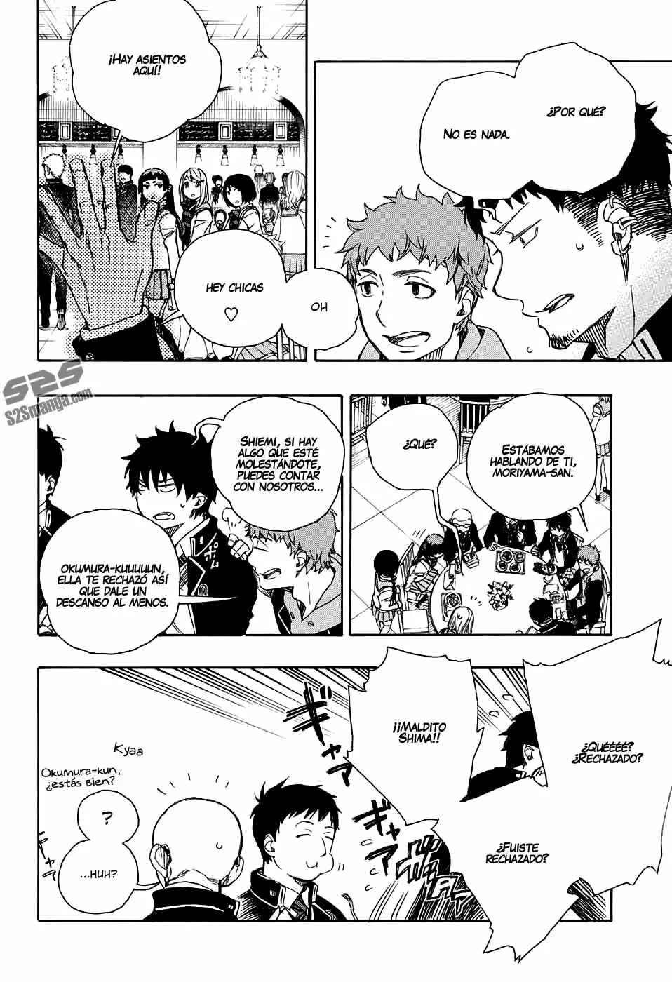 Ao no Exorcist capítulo 84, página 10