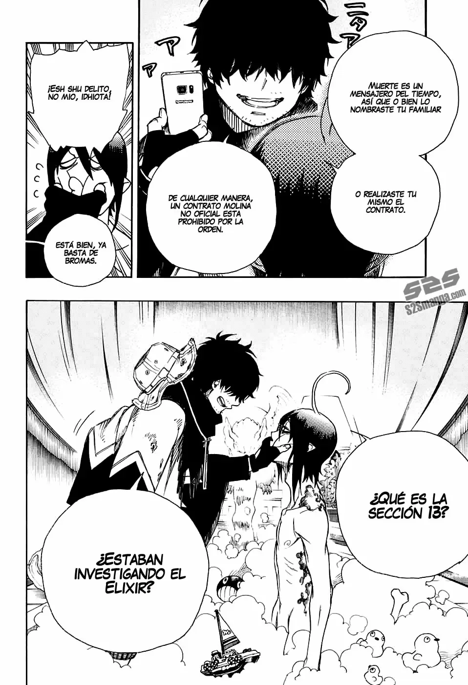 Ao no Exorcist capítulo 84, página 16