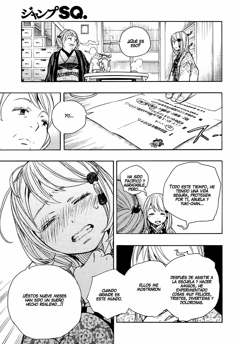 Ao no Exorcist capítulo 84, página 27