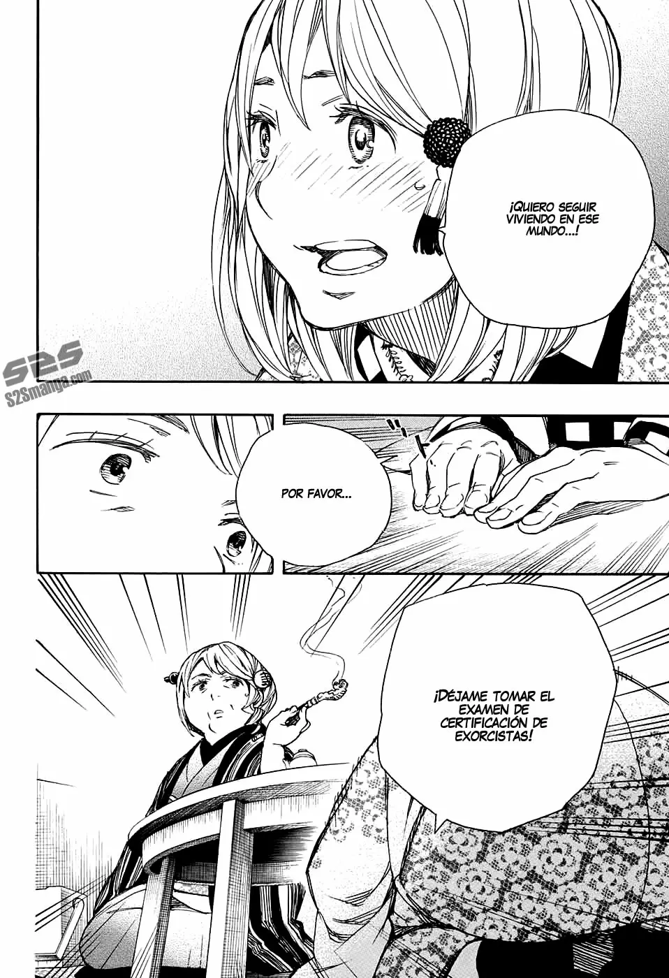 Ao no Exorcist capítulo 84, página 28
