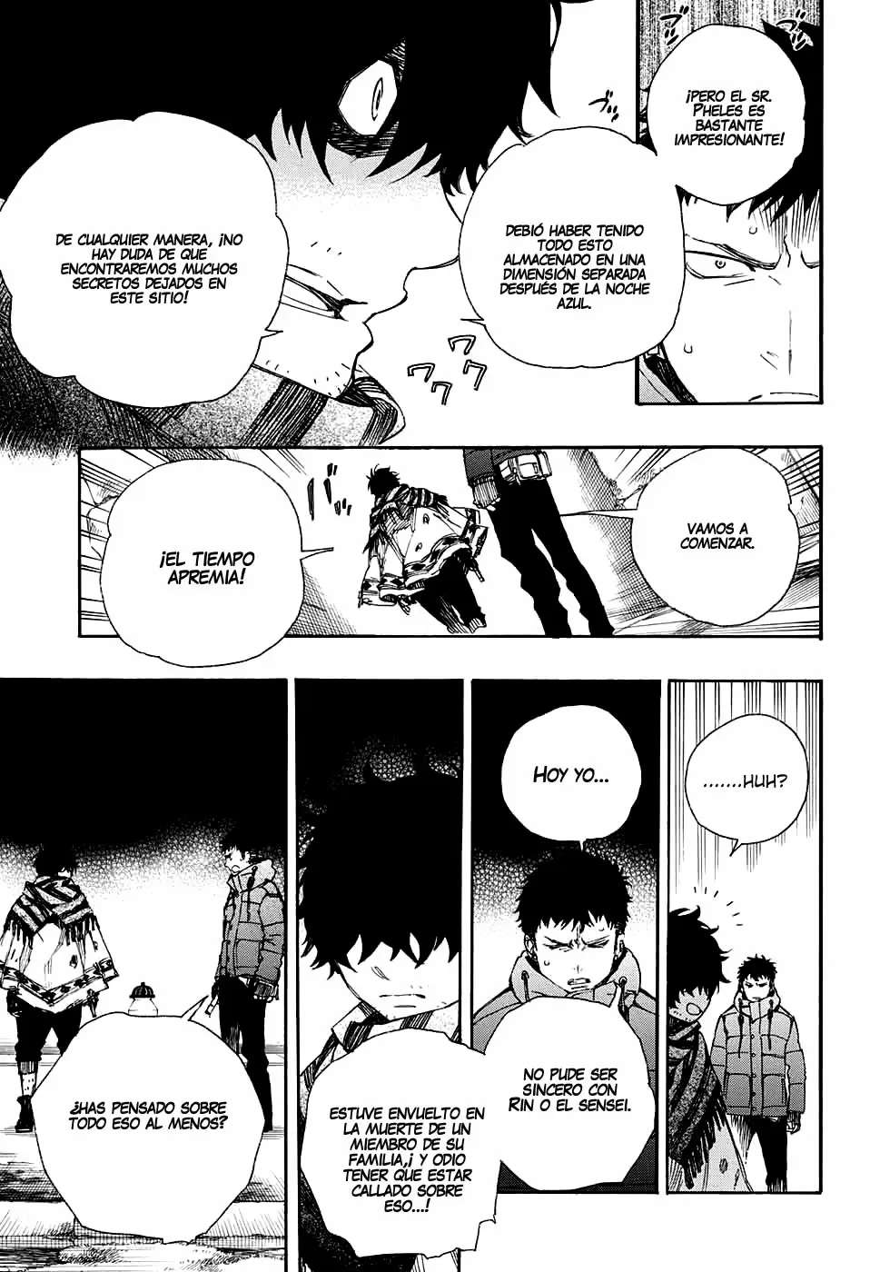 Ao no Exorcist capítulo 84, página 33