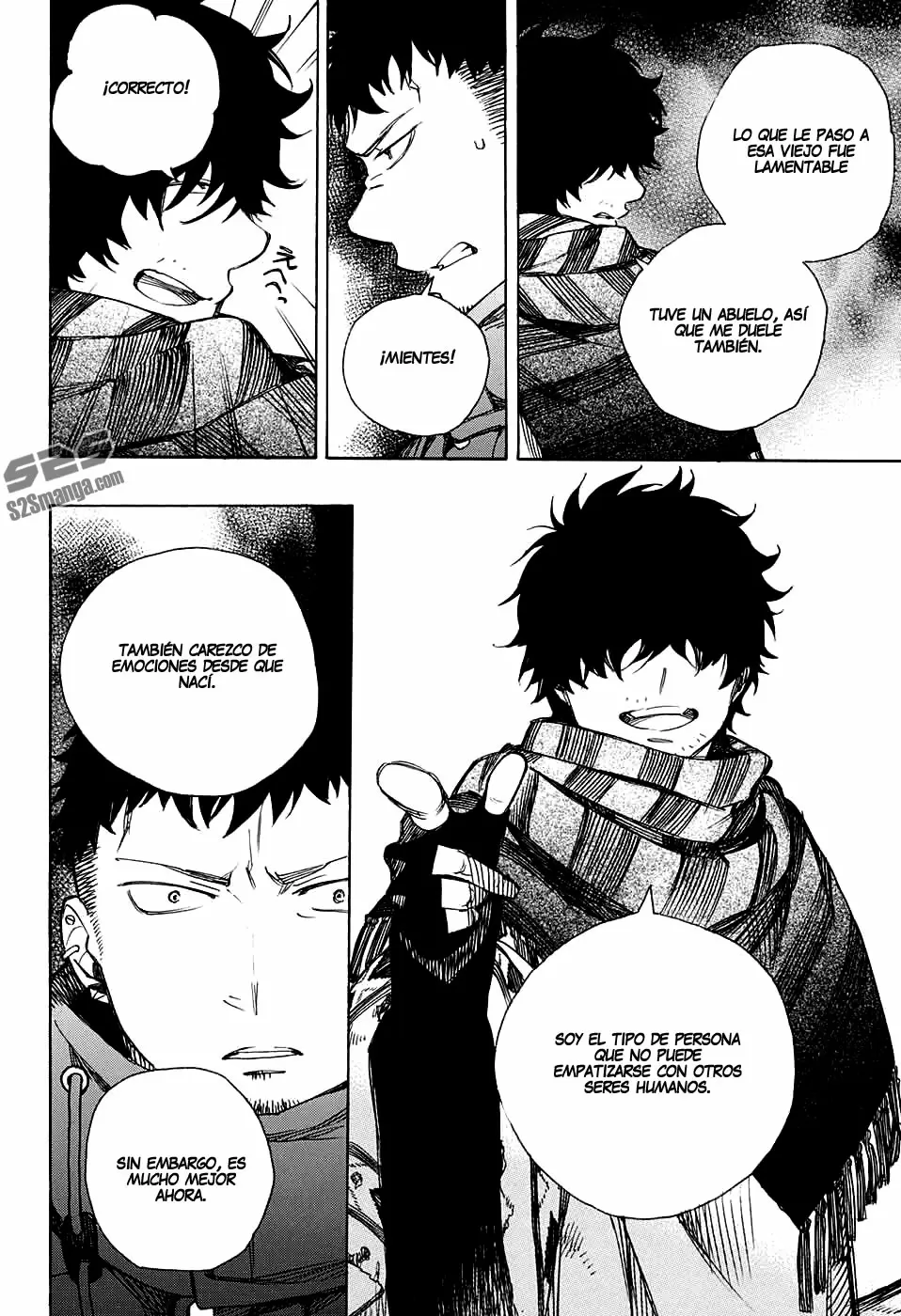 Ao no Exorcist capítulo 84, página 34