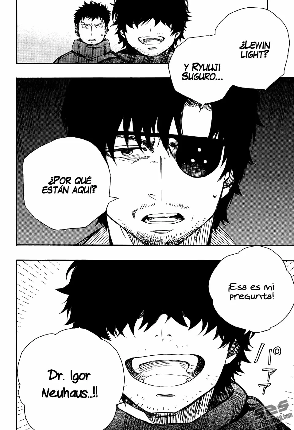 Ao no Exorcist capítulo 85, página 4